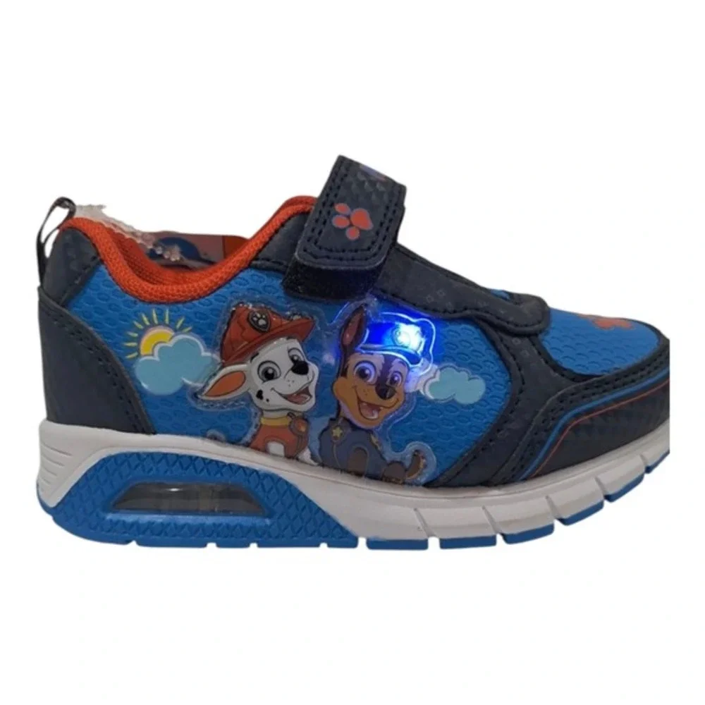 New Paw Patrol Toddler Boys' Slip-On Sneakers, Size 7  (16 cms) Color Blue New‎